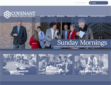 Tablet Screenshot of covenantpresjackson.org